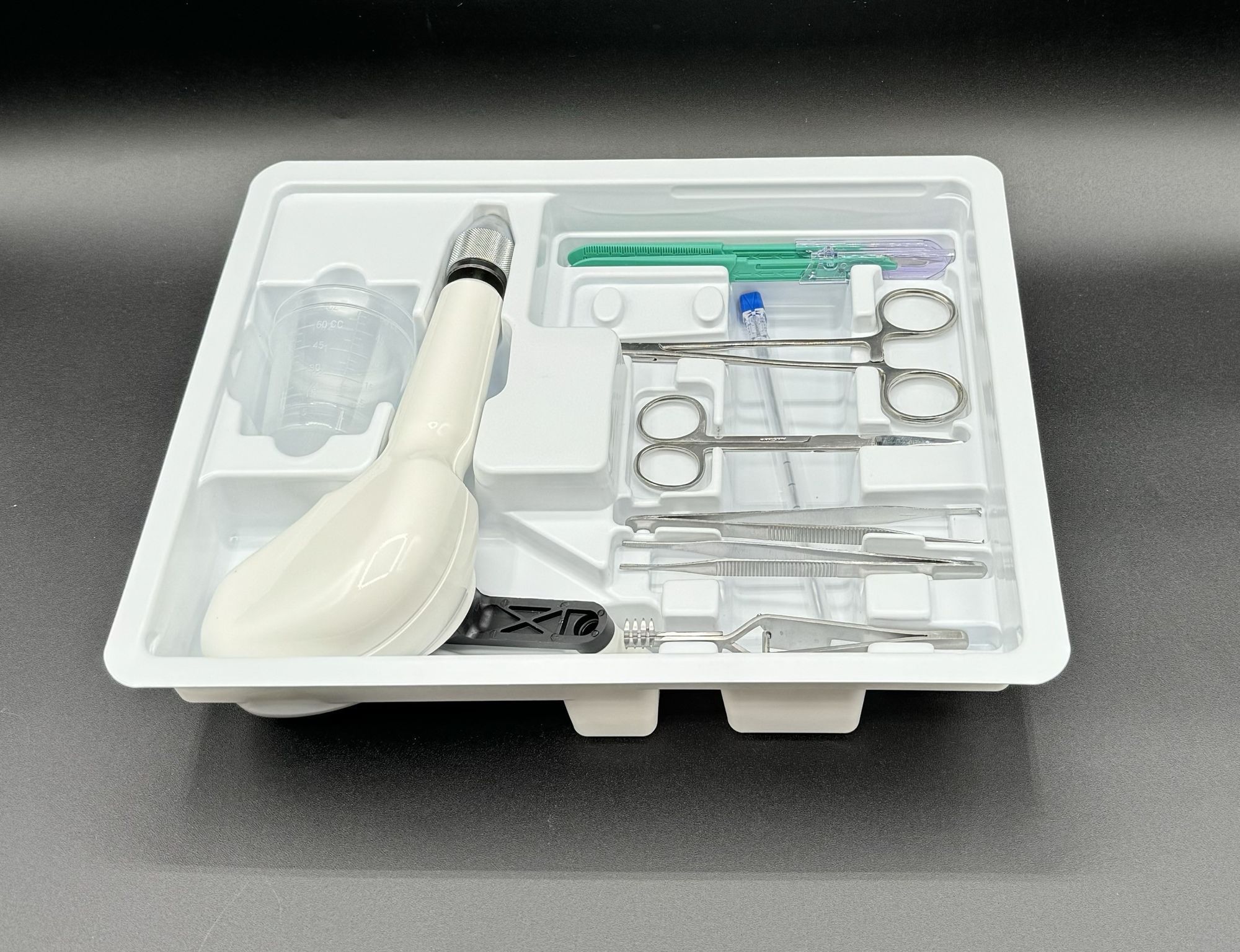 Medical prep tray